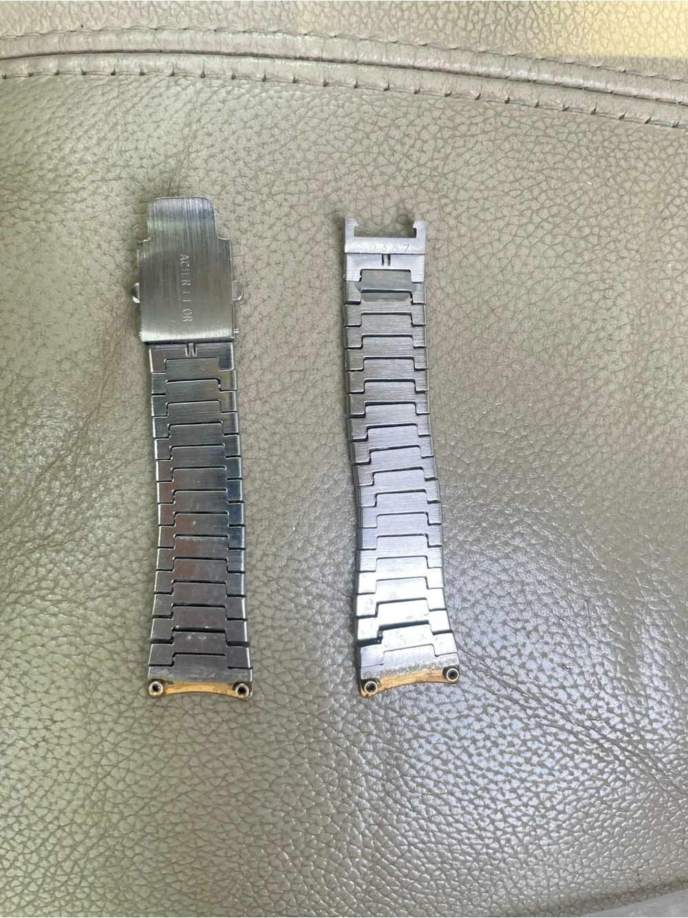 Ebel Sport Classic Midi Wave Two-Tone Watch Band Bracelet Stainless steel / 18k